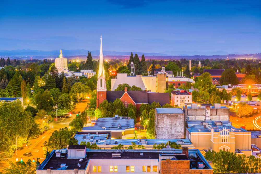 Salem, Oregon, Usa 